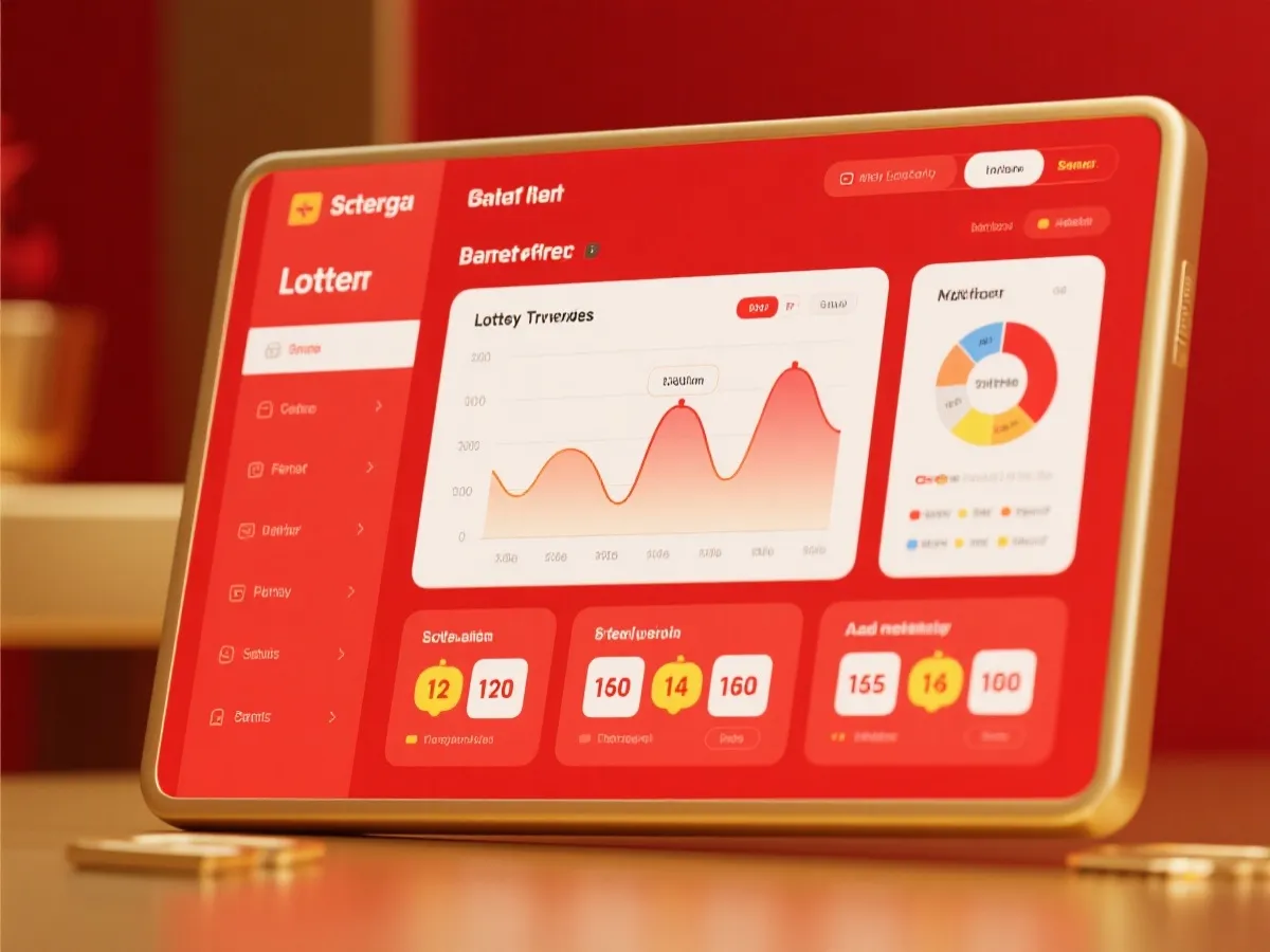 福利彩票数据走势图与开奖信息展示